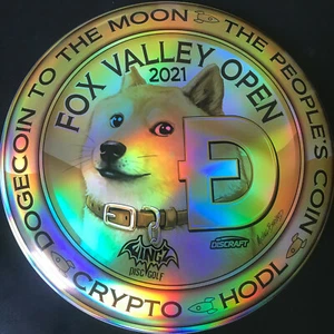 Michael Barnard * New Discraft Full Foil Buzzz * Dogecoin * To the Moon! Crypto - Picture 1 of 5