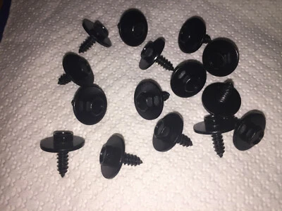 BMW E46 E60 E90 etc cabeza hexagonal tornillo de metal 4,8 X 16 mm juego de 10 remitentes de EE. UU. Foto 1 de 4