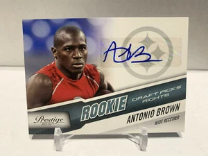 2010 PANINI PRESTIGE ANTONIO BROWN ROOKIE DRAFT PICKS RIGHTS AUTO SIGNATURE /999 - Picture 1 of 2