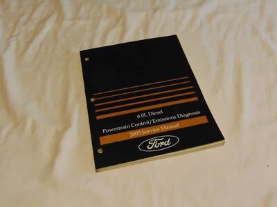 Ford 2005 6,0 L diésel tren motriz manual de diagnóstico de emisiones F250 F350 Super Duty Foto 1 de 4