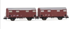 ARNOLD HN6573 Set 2 CARRI MERCI MISTE CHIUSI MARRONE FS ITALIANE Sr.Gs N 1/160 - Imagen 1 de 3
