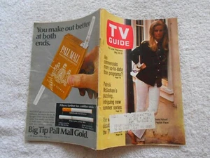 TV GUIDE Magazine-MAY 25-31,1968-DIANA HYLAND OF 'PEYTON PLACE - Picture 1 of 2