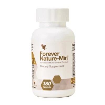Fórmula Multimineral Forever Nature-Min (180 Comprimidos) KOSHER./HALAL - Imagem 1 de 3
