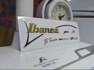 3 Sets Ibanez V J&M RG Serie Gitarre Kopfplatte selbstklebende UV Aufkleber Sticker - Bild 1 von 3