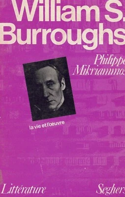 "WILLIAM S. BURROUGHS" by PHILIPPE MIKRIAMMOS -  BURROUGHS OVERVIEW FRANCE 1975 - Image 1 of 2