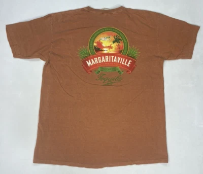 VINTAGE Margaritaville The Best Margarita Tequila 2002 Graphic T-shirt Men XL - Image 1 of 4