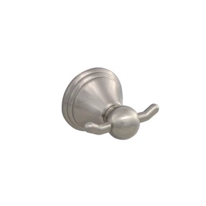 Brushed Nickel Robe Hook Towel Hook Wall Mounted Variety Style Available - Picture 1 of 6