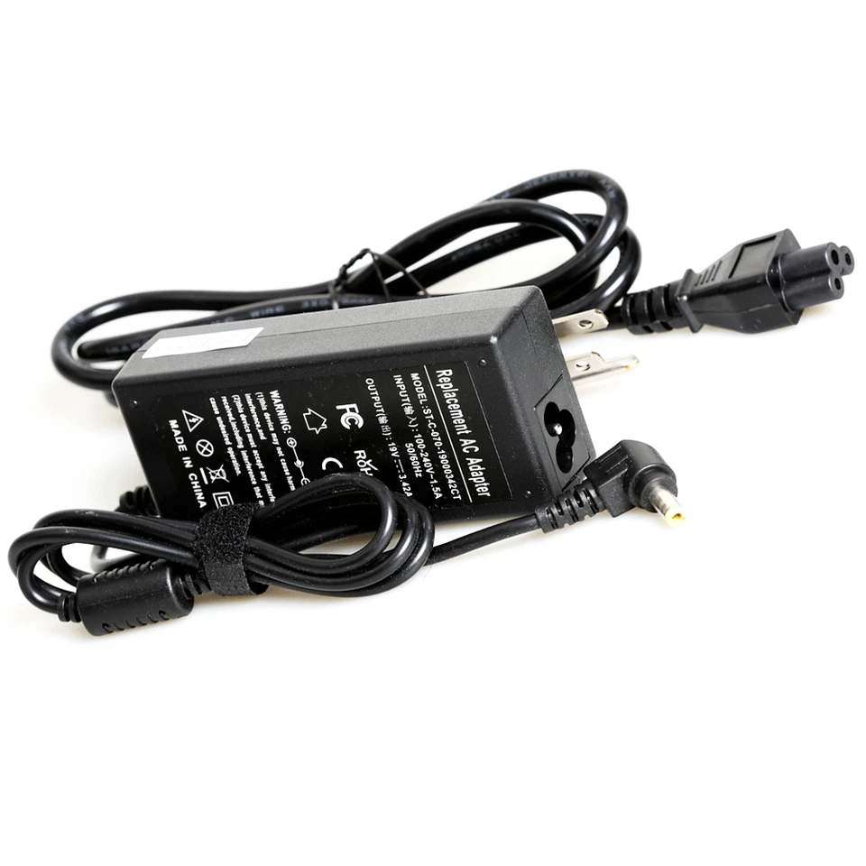 AC Adapter Charger For ASUS ML249H MS246H MS248H LED Monitor Power Cable Cord - Image 1 of 1