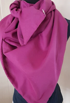 Loop - Schal ca. 25 x 130 oder Dreieckstuch ca. 130 x 130 cm Voile - Bild 1 von 2