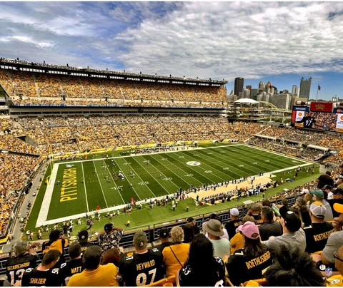Pittsburgh Steelers Unsigned Heinz Field Photograph Cover
