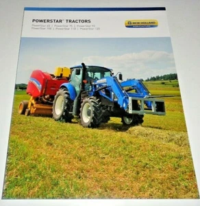 *New Holland PowerStar 65 75 90 100 110 120 Tractor Sales Brochure Advertising - Picture 1 of 3