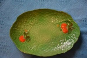 VINTAGE CROWN DEVON FIELDING'S Tomato Salad Plate England Long Plate. Art Deco. - Picture 1 of 1
