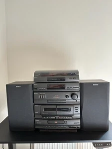 Sony LBT-A190 Hi-Fi System with Speakers | Radio Working | CD/Turntable Untested - Picture 1 of 4