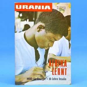 Urania 10 1971 RDA | Terapia Diabetes Investigación Sísmica Tabancas Generador MHD - Imagen 1 de 1