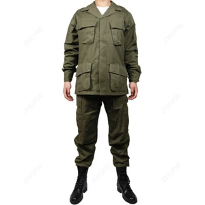 Vietnam War US Tropical Combat Uniform TCU Jacket Pants Paratrooper Top Trousers - Picture 1 of 23