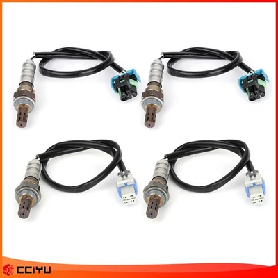 ?4 piezas superior e inferior para Chevrolet Corvette 2010-2013 7,0 L 02 sensor de oxígeno O2 Foto 1 de 4
