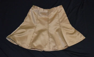 Falda dorada Gymboree HERMOSA LUXE NUEVA CON ETIQUETAS 4 Foto 1 de 3