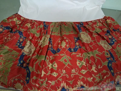 Ralph Lauren "Conservatory Red" KING Bed Skirt-15" Drop-NOS-100% Cotton Sateen - Image 1 of 4