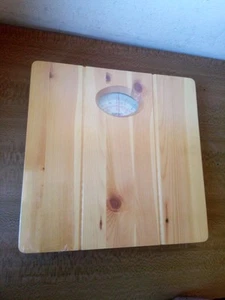 Vintage Salter Wooden Bathroom Scales Pine Traditional Weighing New Sealed - Picture 1 of 8