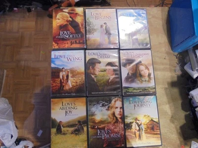 The Love Comes Softly Collection 2009, DVD 9 Movie Set Romance Foto 1 de 3