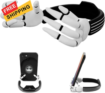 Soporte de teléfono de manos Jack Skellington para escritorio - Tim Smile  Foto 1 de 4