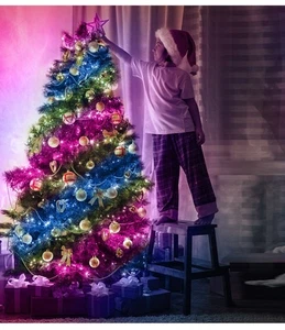 Color changing linear LED ambient light WiFi control Christmas colorful lights - Picture 1 of 17