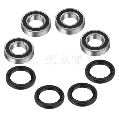 2 Set Front Wheel Bearings Seals For Kawasaki Mule 2010 2020 2030 2500 2510 2520 - Image 1 of 4