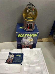 Batman Harley Joker Snowglobe DC Direct Hand painted COA READ Not Working - Picture 1 of 16