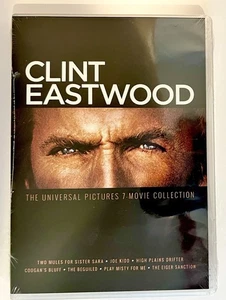Clint Eastwood Universal Pictures 7 Filme Sammlung DVD Box Set NEU, versiegelt - Bild 1 von 2