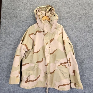 Vintage US Military Parka Mens XL Desert Camouflage Cold Weather ECWCS 2000s - Picture 1 of 15