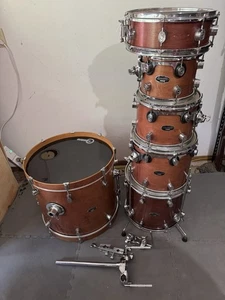 MX 8 Ply Maple PDP Pacific Drums 6 Piece Drumset 22 16 14 12 10 14 Snare Mexico - Picture 1 of 17