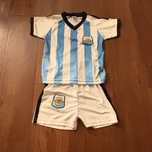 Lionel Messi #10 Argentina AFA Kids Sz. 4T uniform. - Picture 1 of 9