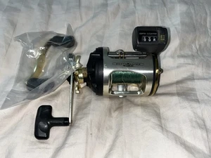 Cabela’s Depthmaster Gold DMG20L Trolling Reel - Line Counter W/ New Handle - Picture 1 of 10