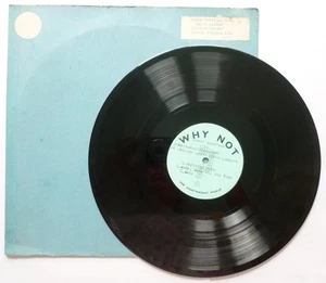 Oscar Peterson Chicago Opera House Concert 10"LP Why Not EX 1950 10 inch LP acet - Imagen 1 de 7