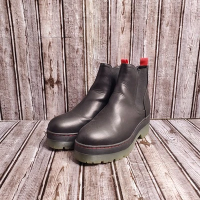 Botas Mujer MIA "Cayson" Negras Con Detalles Rojos Talla 8 Foto 1 de 4