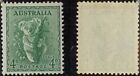 1938 Australia Last Mnh Koala 4D Native Animal - Emerald Green Pre-Decimal Stamp