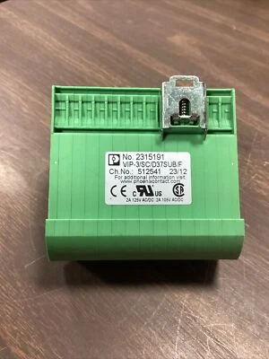 Phoenix Contact Interface Module VIP-3/SC/D37SUB/F (2315191) DSUB Socket Connect - Image 1 of 4