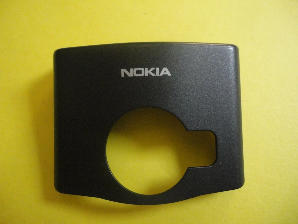 COVER  NOKIA -N70- ORIGINALE da assistenza tecnica  PARTE SUPERIORE RETRO nero - Immagine 1 di 1