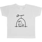 'Bird On A Swing' Kinder/Kinder Baumwolle T-Shirts (TS037887)