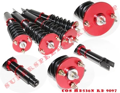 Kits de reducción de suspensión Coilover rojo para Honda Accrod EX LX DX SE 1990-1997 Foto 1 de 4