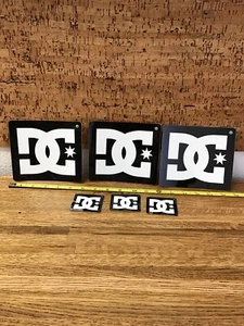 DC Skateboard Shoe Co. Skateboarding STICKERS Decals - 6 Pieces - Picture 1 of 4