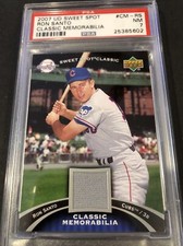 2007 Upper Deck Sweet Spot Ron Santo Classic Memorabilia Jersey PSA 7 RARE Cubs
