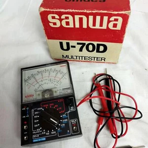 SANWA multi tester SAMWA U-70D Multitester - Picture 1 of 10