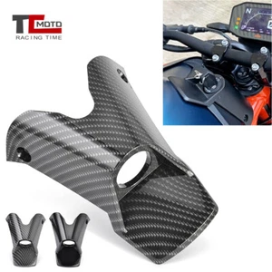 Carbon Fiber Ignition Lock Key Cover Case Fairing for 790 890 Duk-e 2018-2024 - Imagen 1 de 14