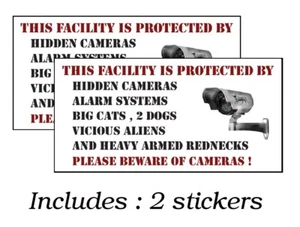 Funny video surveillance sticker ,Tiger King Sticker - Carole Baskin sticker - Picture 1 of 12