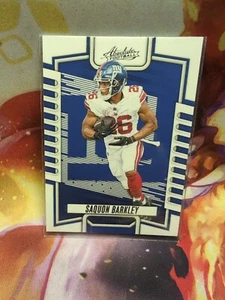 Panini NFL Absolute Saquon Barkley #59 2023 nuevo casi nuevo New York Giants - Imagen 1 de 2