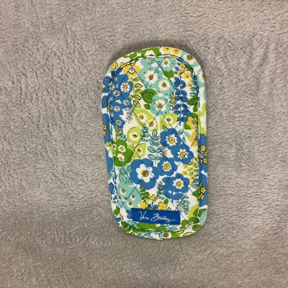 Vera Bradley Floral Padded Cell Phone Case/glasses Holder Quilted Pocket - Image 1 of 3