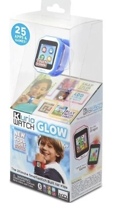 Kurio Watch Glow The Ultimate Smartwatch Built For Kids Blue NEW - Image 1 of 4