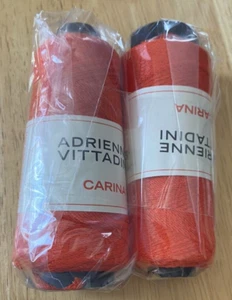 Adrienne Vittadini Carina Skein of Yarn Orange 1-67103 - Picture 1 of 2