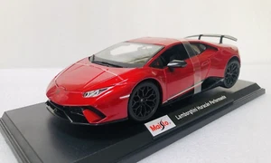 Coche Modelo Diecast MAISTO 1:18 Lamborghini Huracan Performante Rojo Metálico 2023 - Imagen 1 de 19